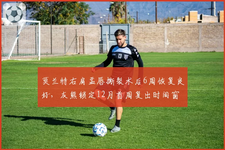 莫兰特右肩盂唇撕裂术后6周恢复良好，灰熊锁定12月首周复出时间窗