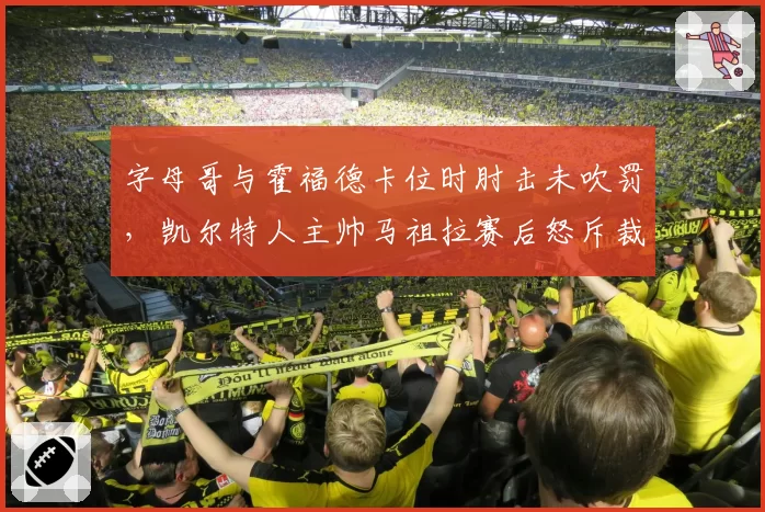 字母哥与霍福德卡位时肘击未吹罚，凯尔特人主帅马祖拉赛后怒斥裁判纵容